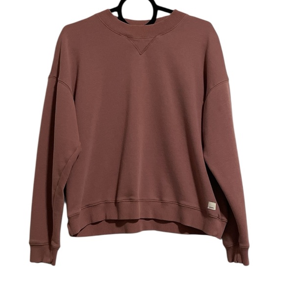 Vuori Sedona Crewneck Sweatshirt Marsala Women’s Size Small - Picture 6 of 9